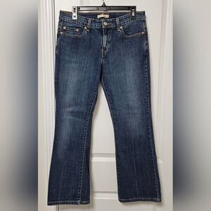 Levi's 515 Jeans Women’s 10M (32x28) Blue Classic Bootcut Mid Rise Western GUC